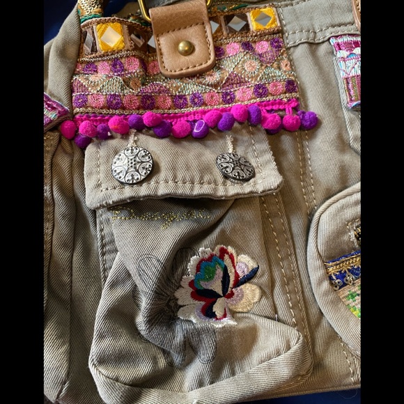 Desigual Boho Satchel in excellent condition. - Picture 6 of 8